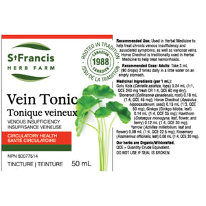 St. Francis Vein Tonic 50ml