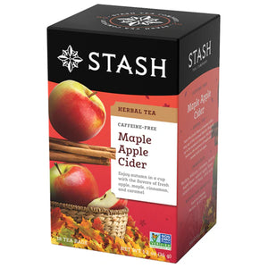 Stash Maple Apple Cider Herbal Tea 18ct