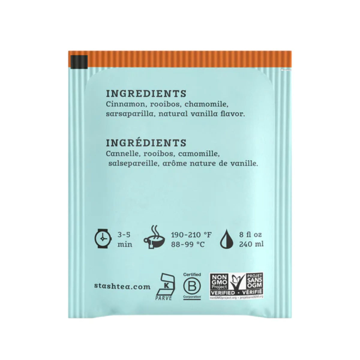 Stash Cozy Cinnamon Vanilla Chamomile Tea 18ct