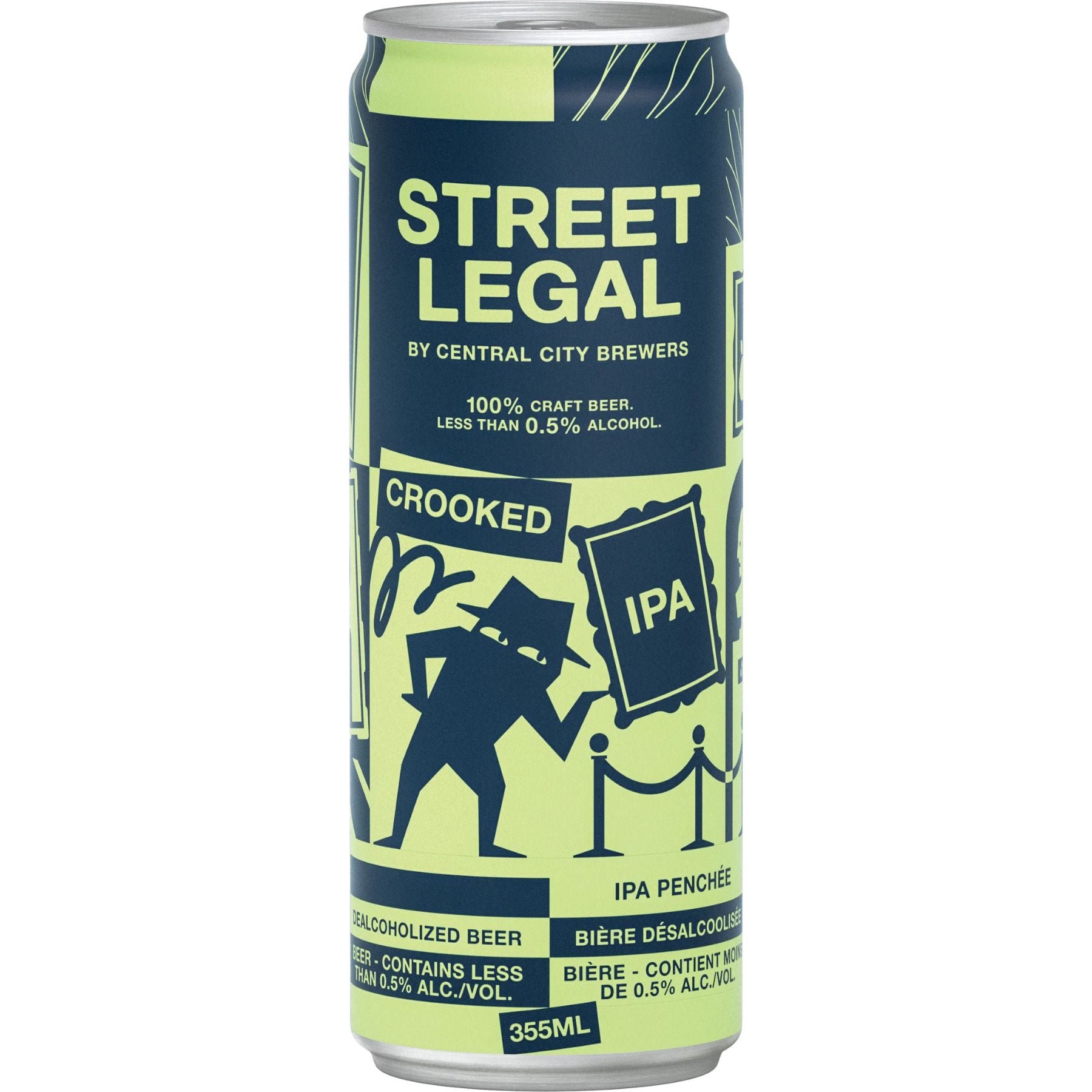 Street Legal Dealcoholized Beer - Crooked IPA 355ml