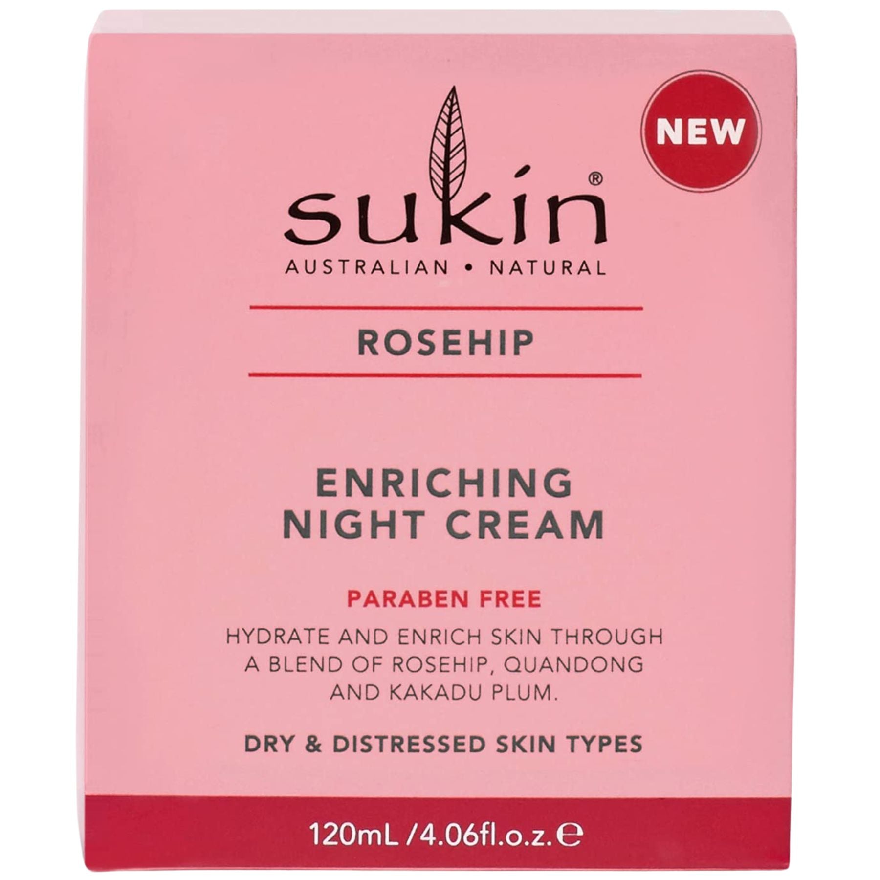 Sukin Rosehip Enriching Night Cream 120mL