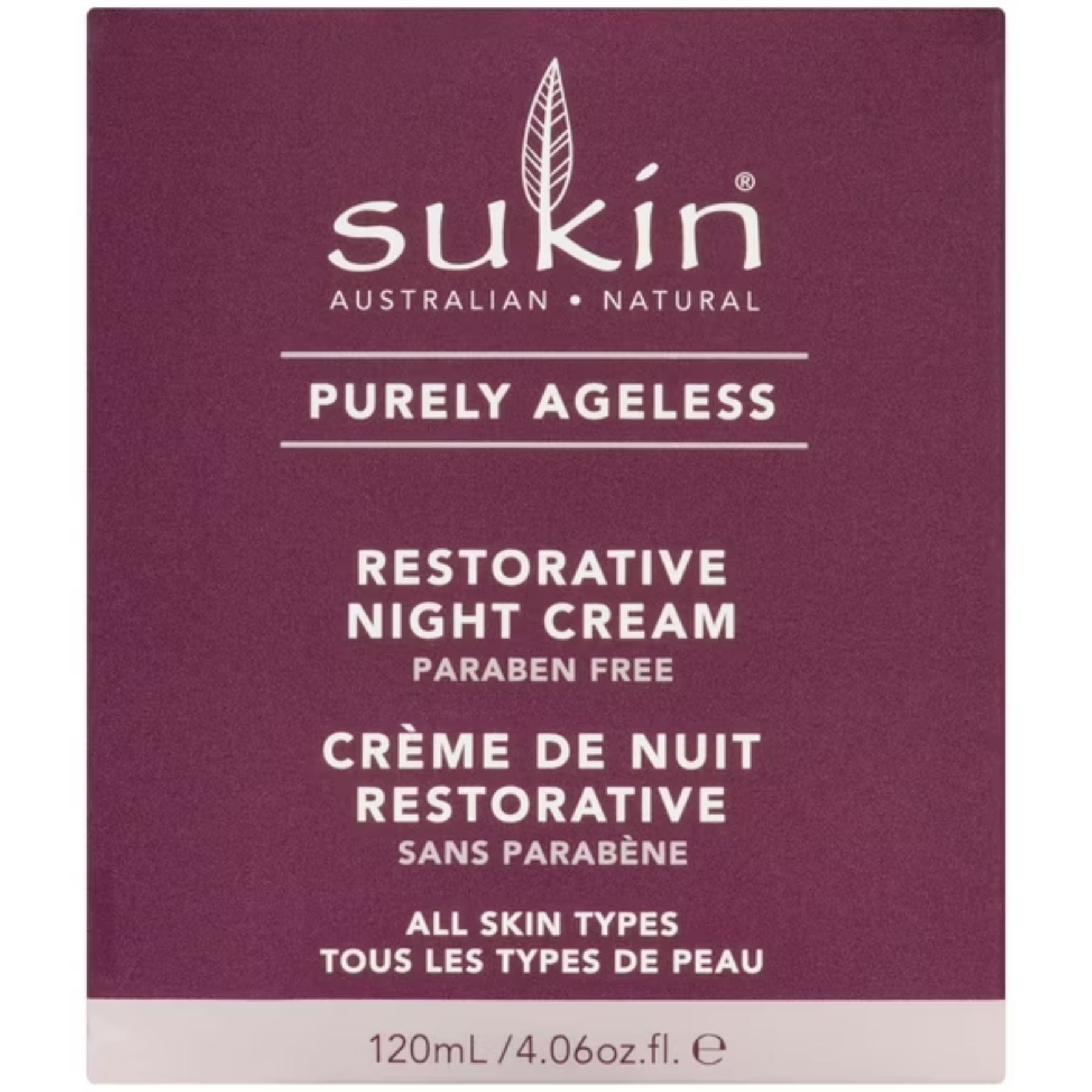 Sukin Purely Ageless Restorative Night Cream 120mL