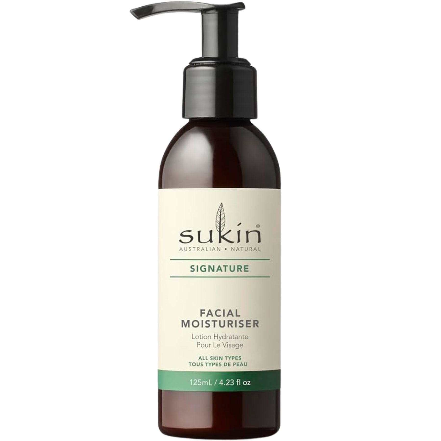 Sukin Signature Facial Moisturizer Pump 125mL