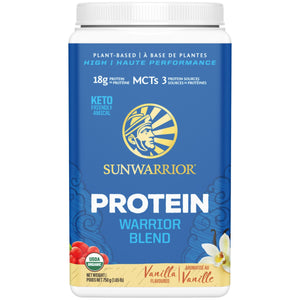 SunWarrior Warrior Blend Vanilla Plant-Based Protein 750g