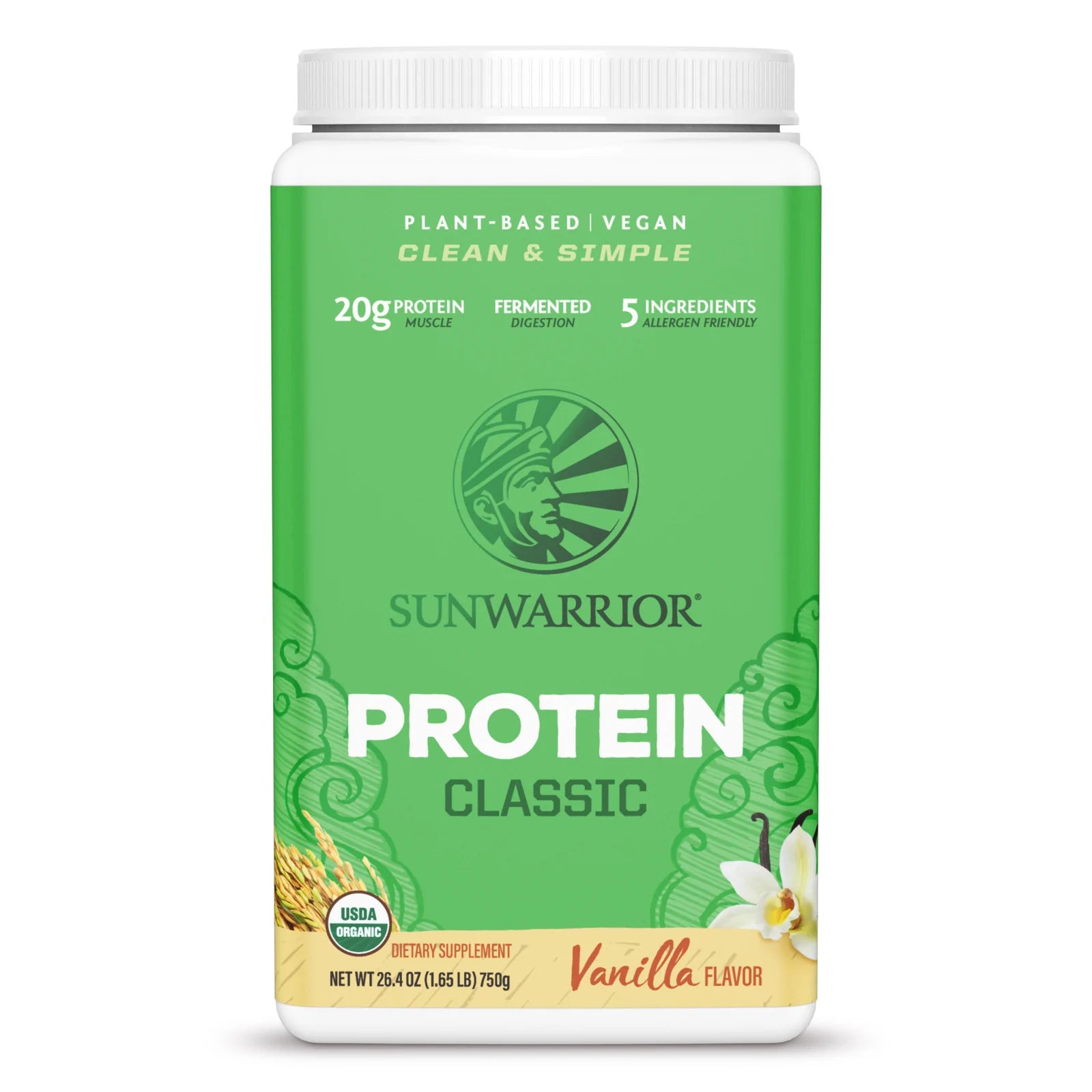 SunWarrior Protein Vanilla 750g