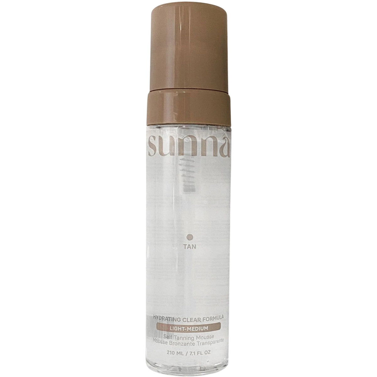 Sunna Clear Express Self Tanning Mousse, Light-Medium 210mL
