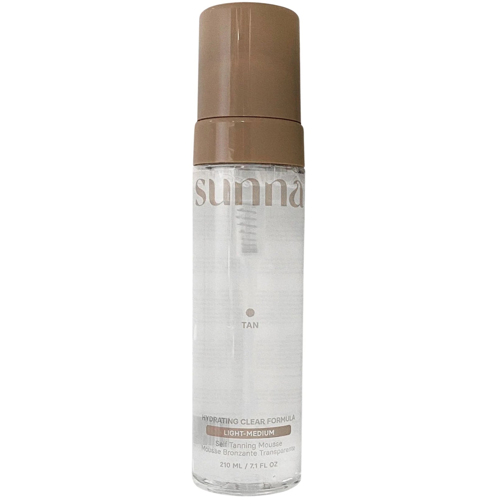 Sunna Clear Express Self Tanning Mousse, Light-Medium 210mL