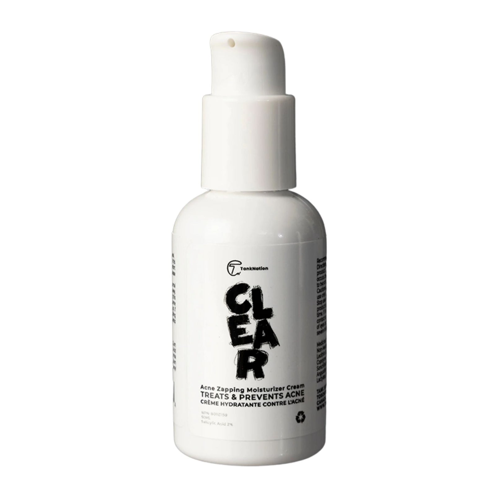 TankNation Skincare Clear Moisturizer for Acne 50ml