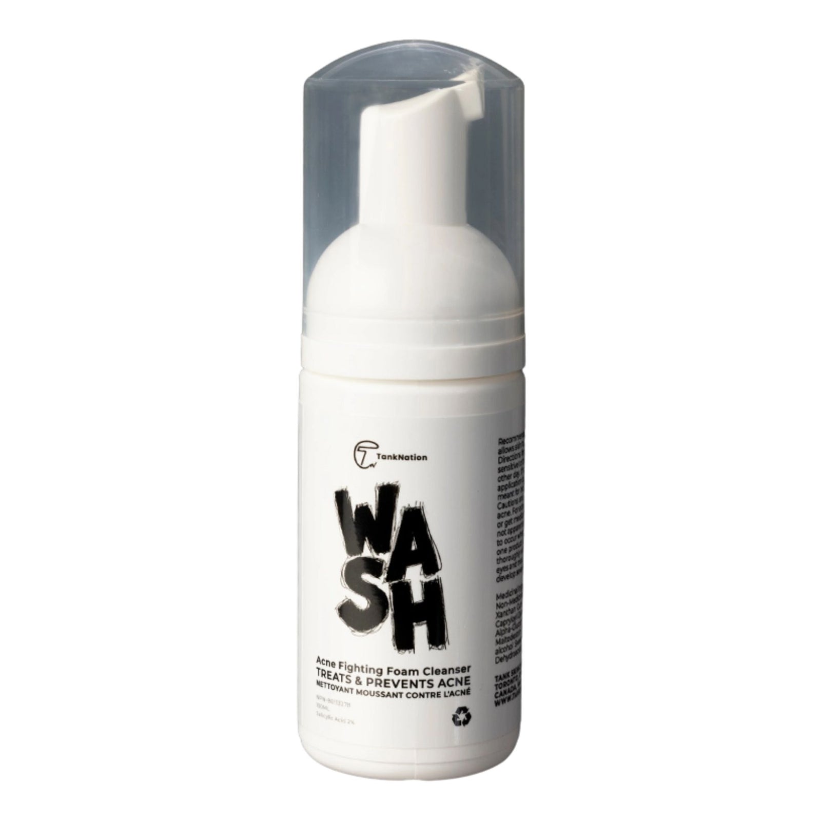 TankNation Skincare Wash Cleanser for Acne 100ml
