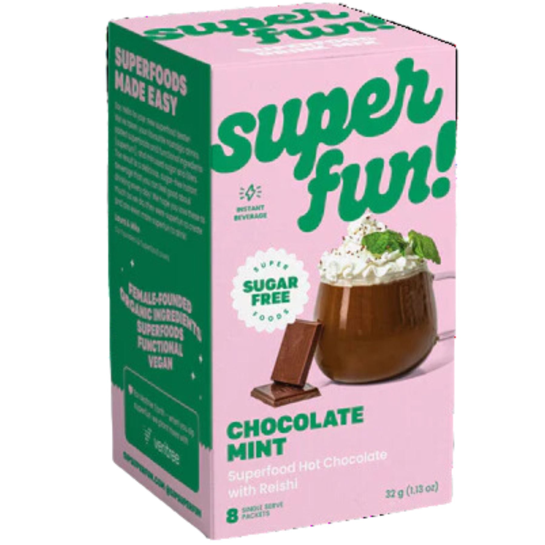 Tealish Chocolate Mint Superfood Hot Chocolate 8ct