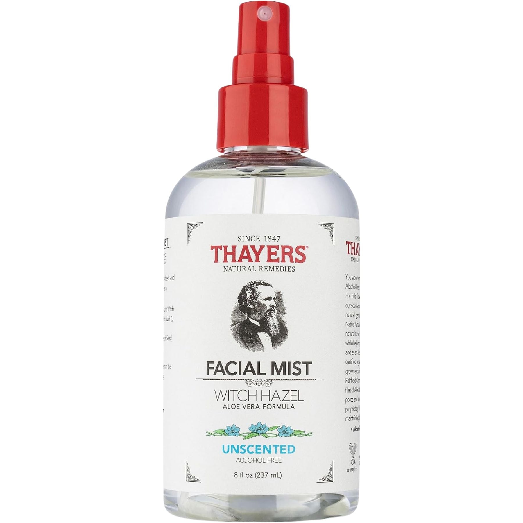 Thayers Witch Hazel Unscented Facial Toner Mist 237mL