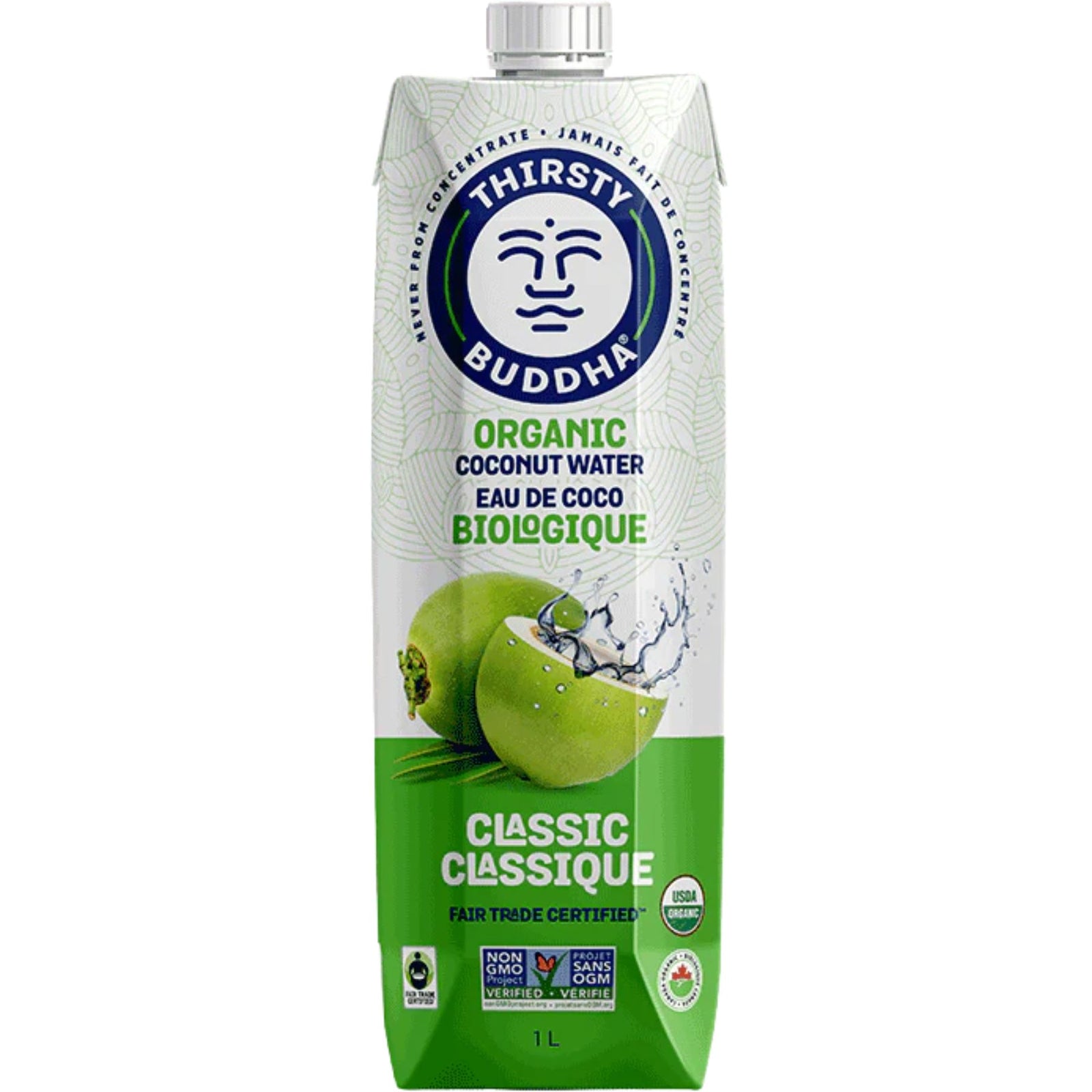 Thirsty Buddha Organic Coconut Water 1L