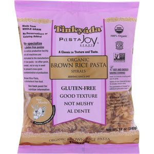 Tinkyada Organic Brown Rice Pasta Spirals 340g