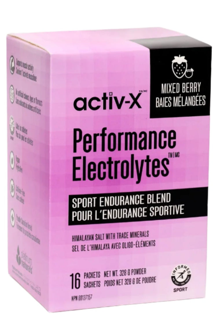 Platinum Naturals Performance Electrolytes - Mixed Berry 16 Pack (20.5gx16)