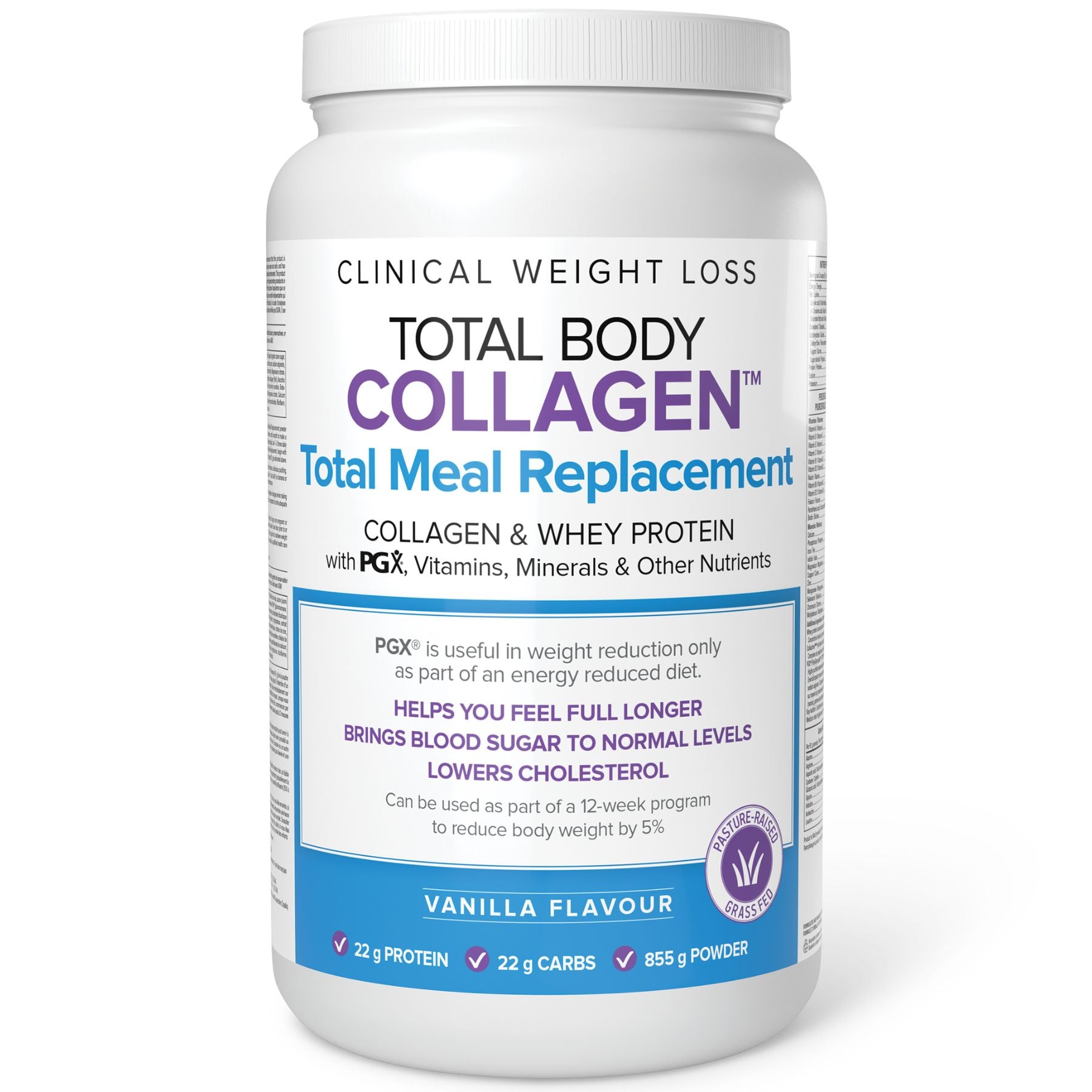 Total Body Collagen Total Meal Replacement - Vanilla 855g