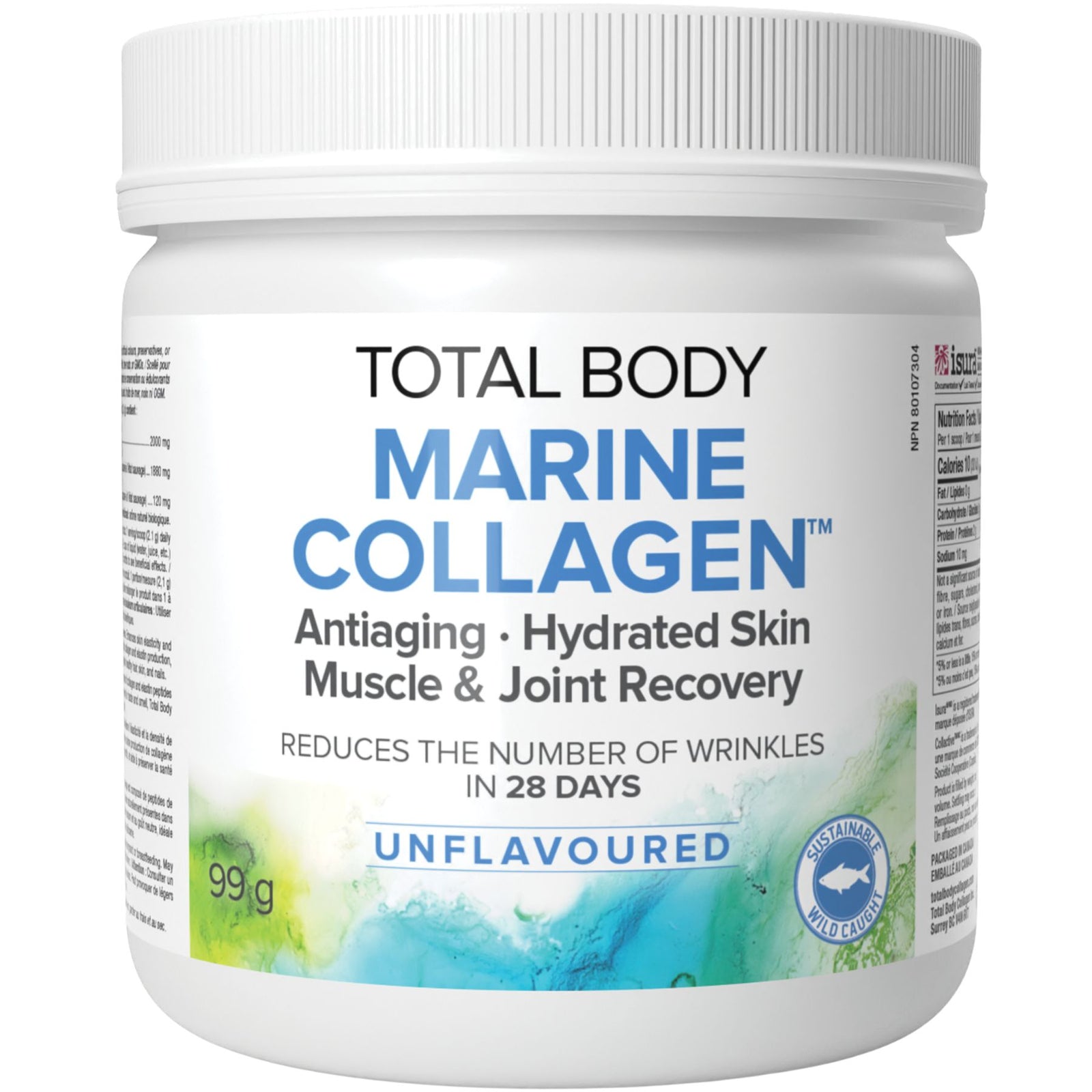 Total Body Collagen Marine Collagen Unflavoured 99g