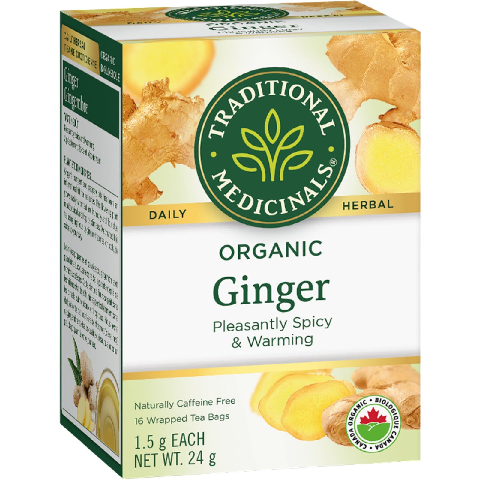 Traditional Medicinals Organic Ginger Tea 16ct
