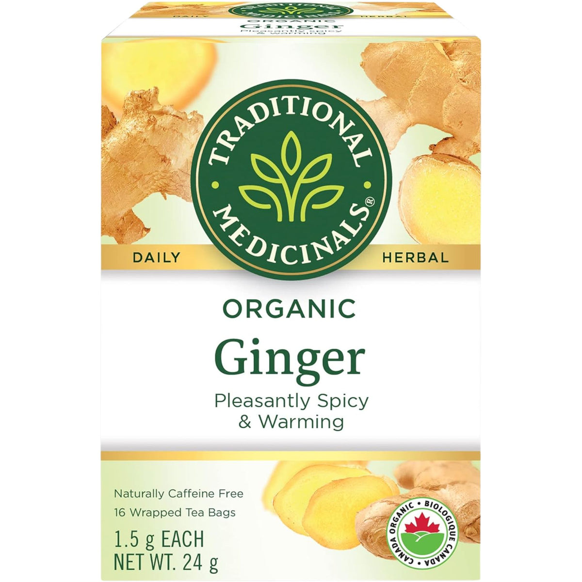 Traditional Medicinals Organic Ginger Tea 16ct