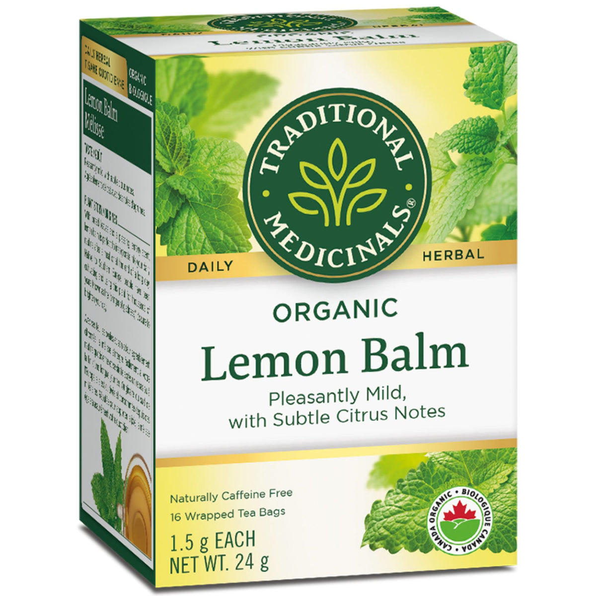 Traditional Medicinals Organic Lemon Balm Tea 16ct