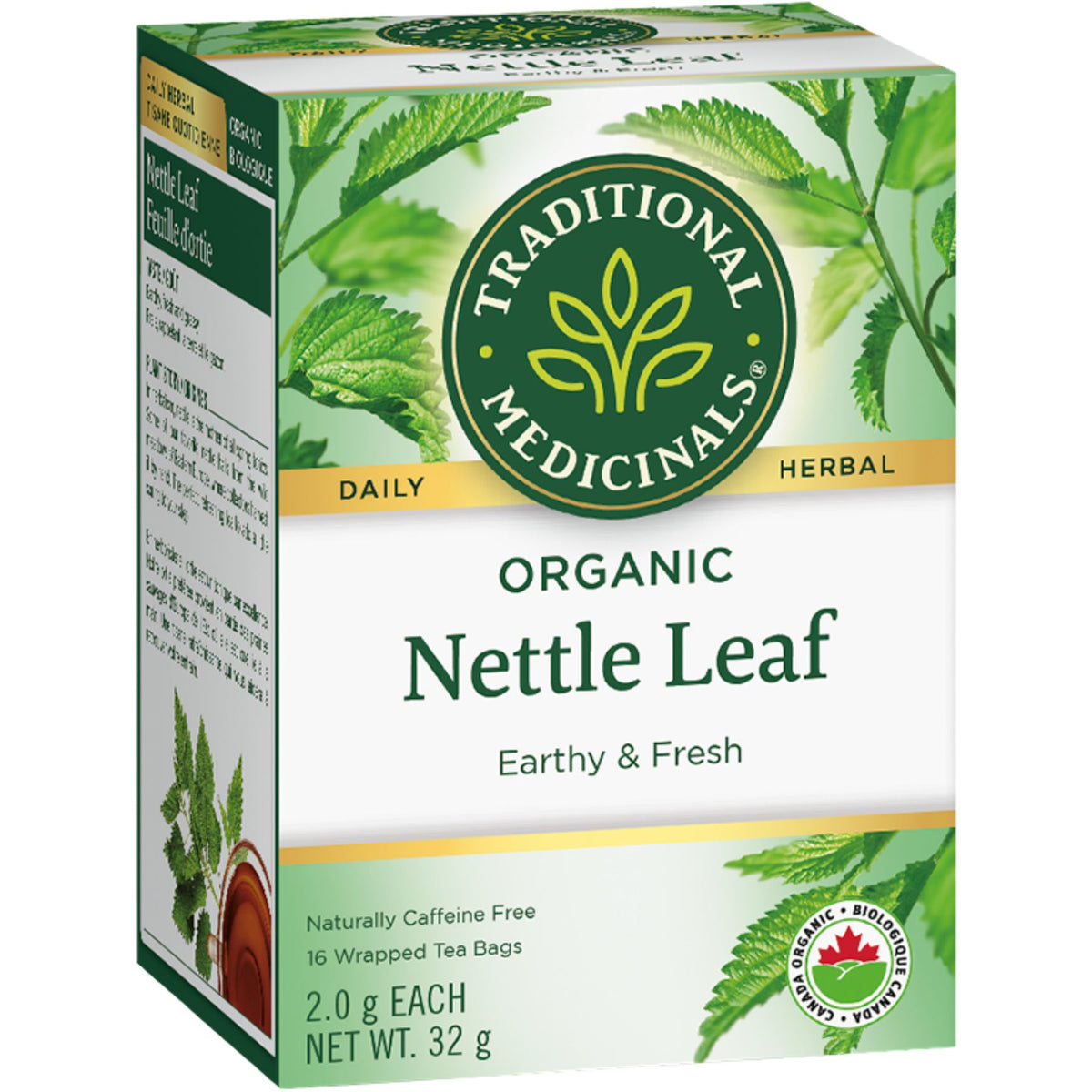 Traditional Medicinals Organic Nettle Leaf Tea 16ct