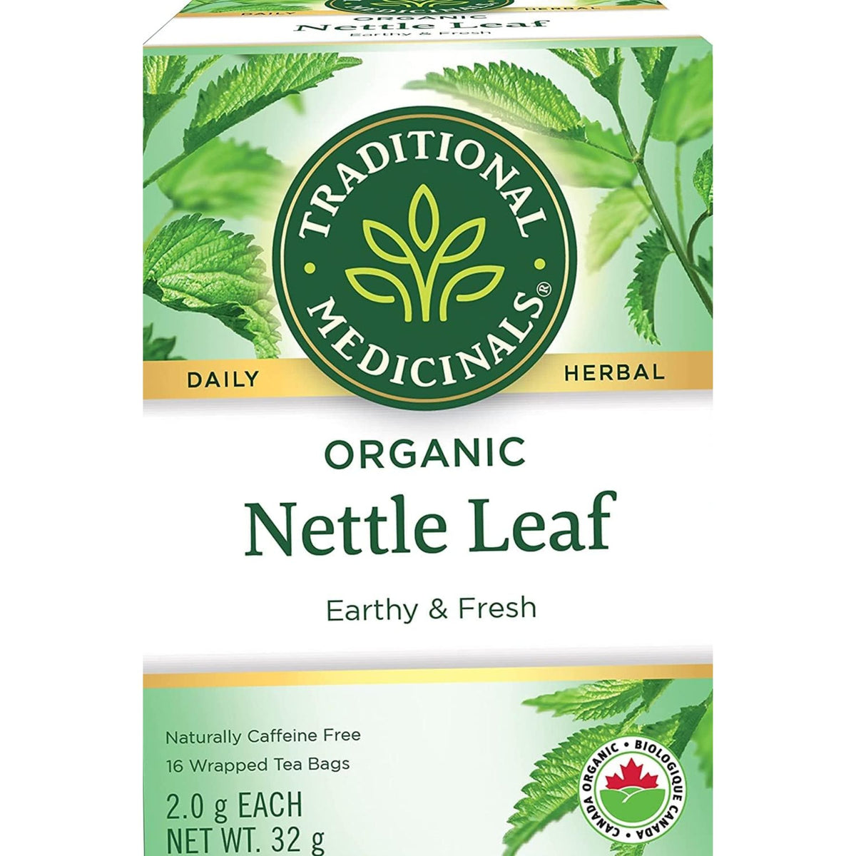 Traditional Medicinals Organic Nettle Leaf Tea 16ct