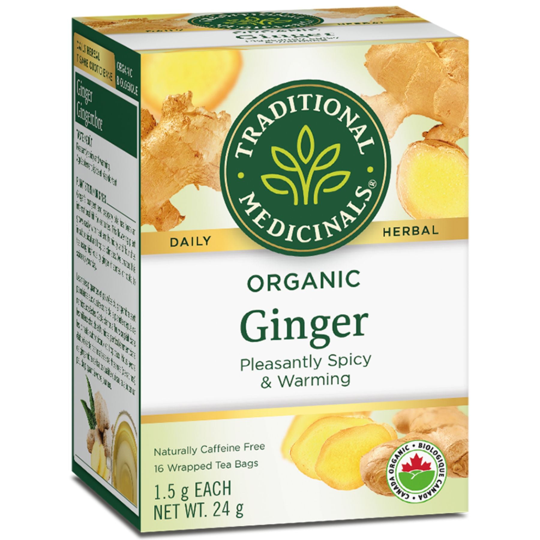 Traditional Medicinals Organic Ginger Tea 16ct