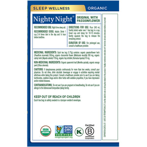 Traditional Medicinals Organic Nighty Night Tea 16ct