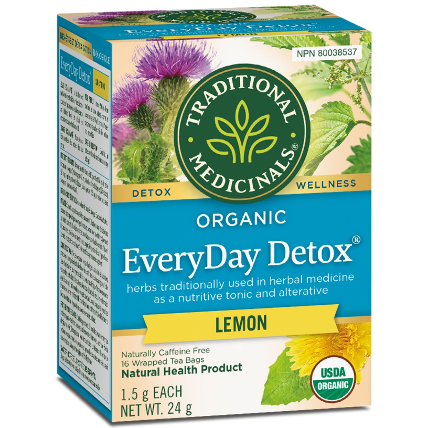 Traditional Medicinals Organic EveryDay Detox Lemon Tea