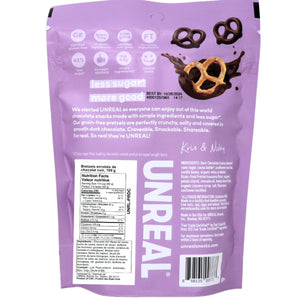 Unreal Dark Chocolate Covered Pretzels 100g