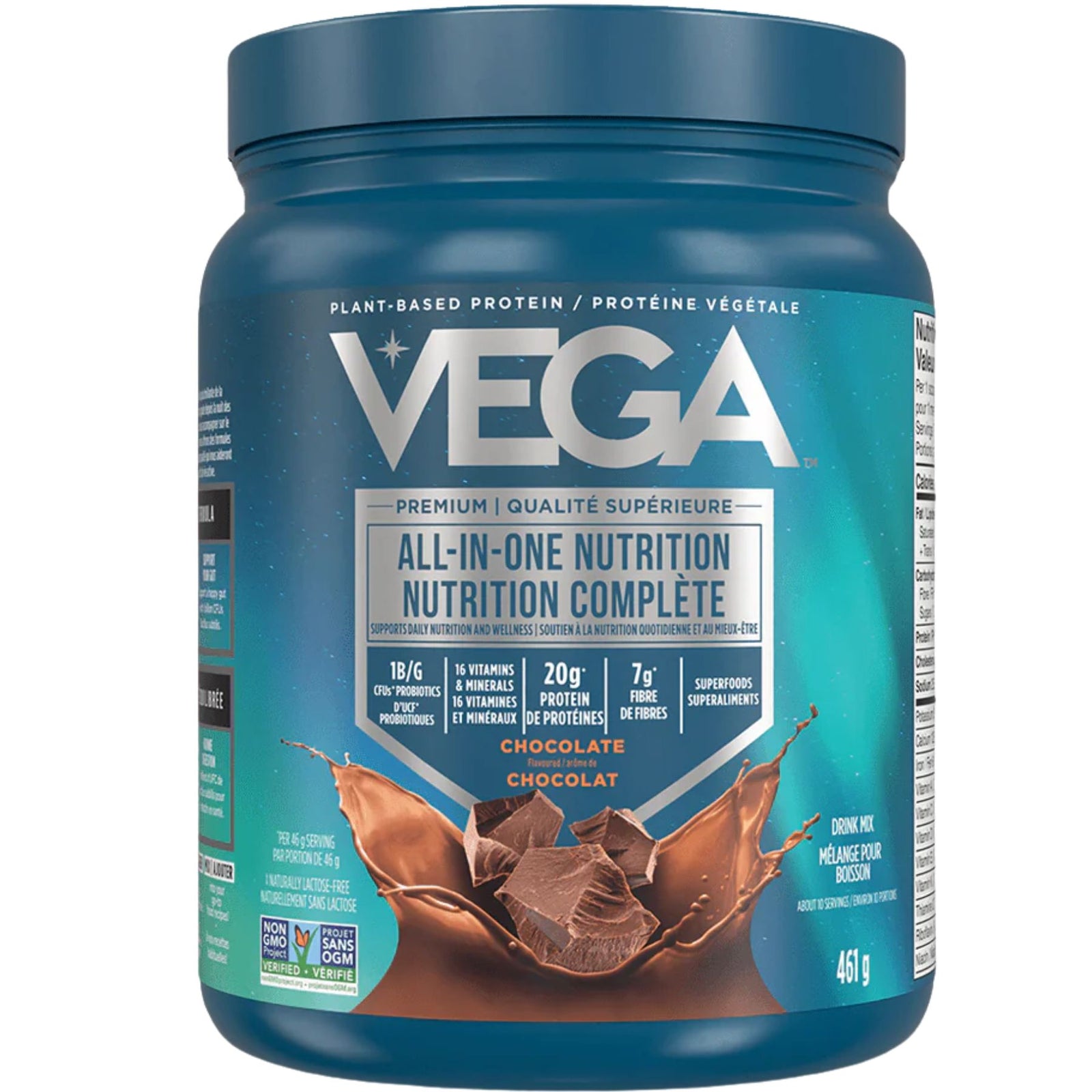 VEGA All-In-One Nutrition Plant-Based Protein Chocolate 461g