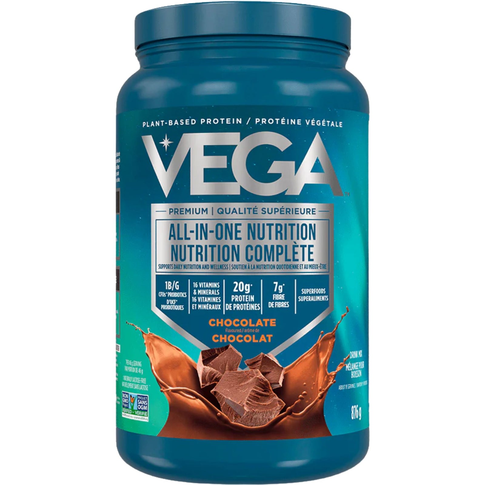 VEGA All-In-One Nutrition Plant-Based Protein Chocolate 876g
