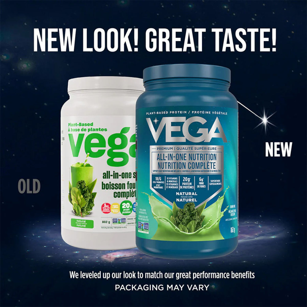 VEGA All-In-One Nutrition Plant-Based Protein Natural 862g