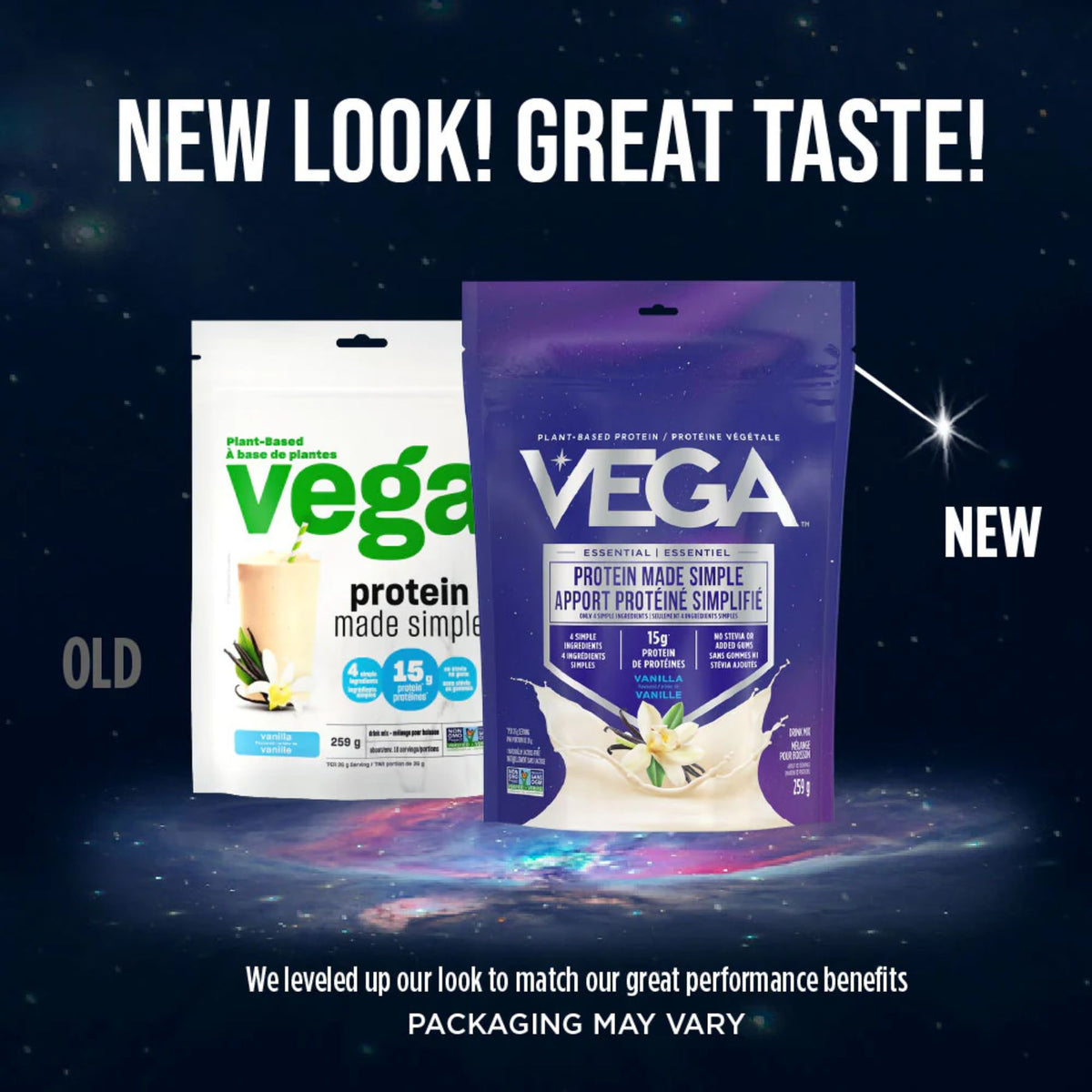 VEGA Plant-Based Protein Made Simple Vanilla 259g