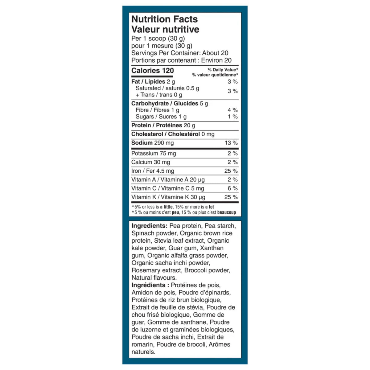 VEGA Plant-Based Protein + Supergreens Vanilla 614g