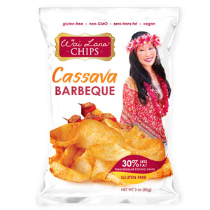 Wai Lana Barbeque Cassava Chips 85g