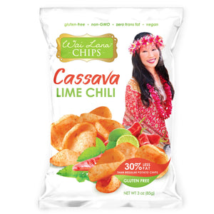 Wai Lana Lime Chili Cassava Chips 85g