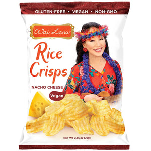 Wai Lana Vegan Nacho Cheese Rice Crips 75g