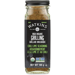 Watkins Organic Grilling Chili Lime Seasoning 105g