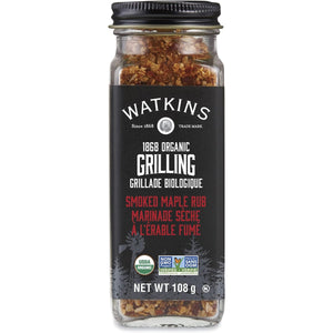 Watkins Organic Grilling Smoked Maple Rub 108g