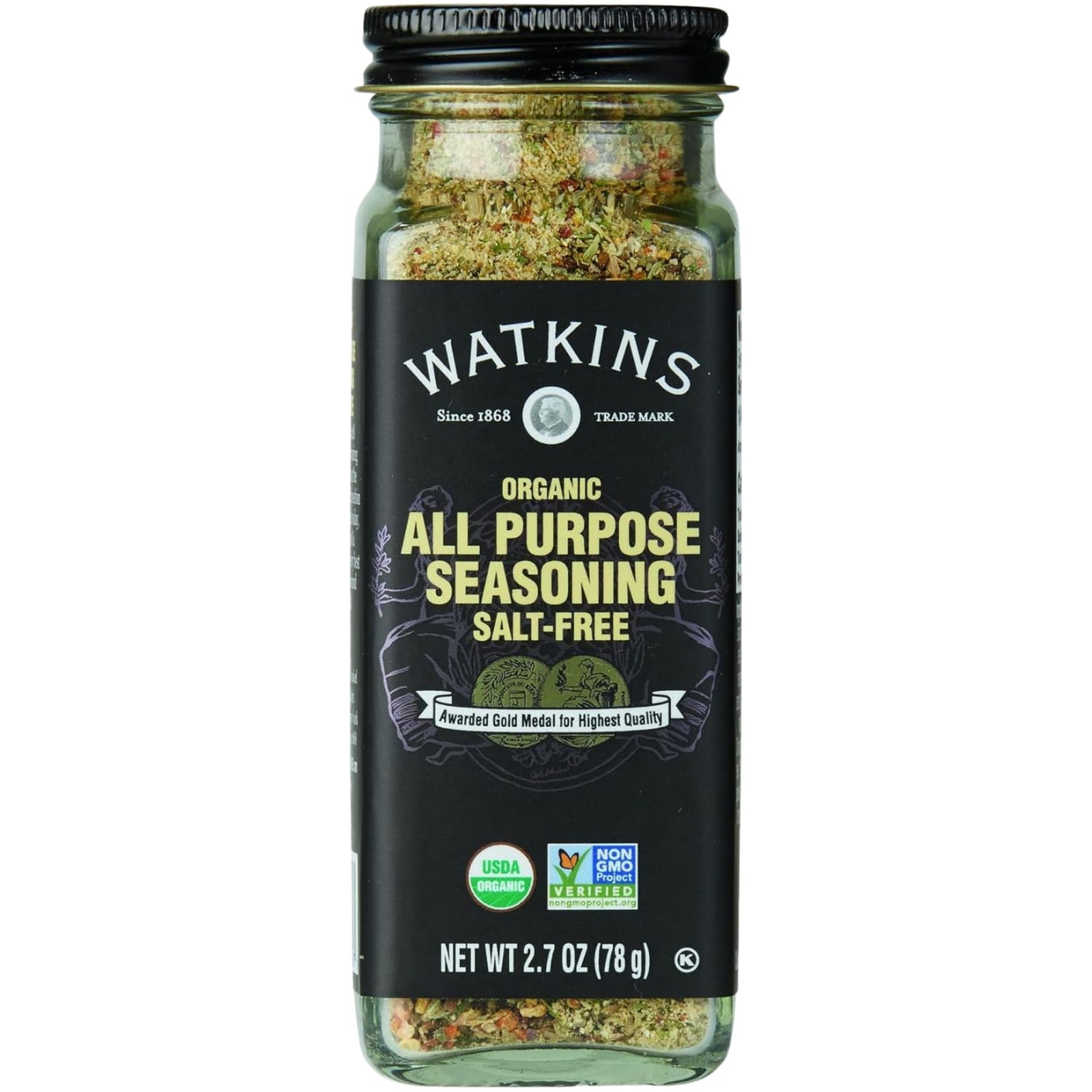 Watkins Organic All Purpose Salt Free Seasoning 78g