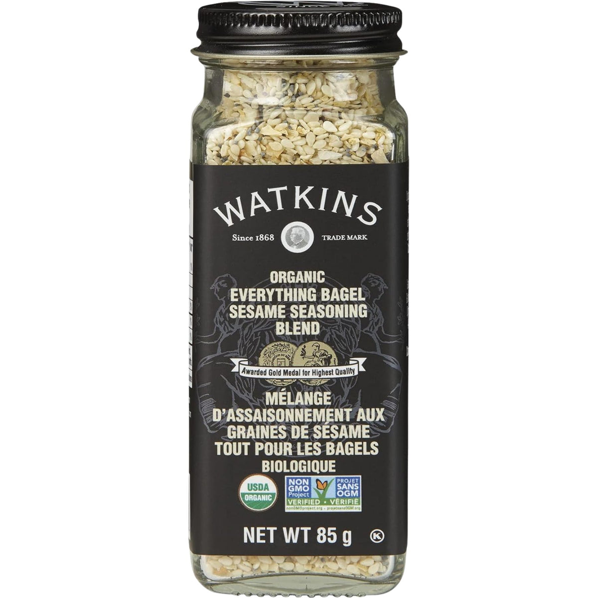 Watkins Organic Everything Bagel Sesame Seasoning Blend 85g