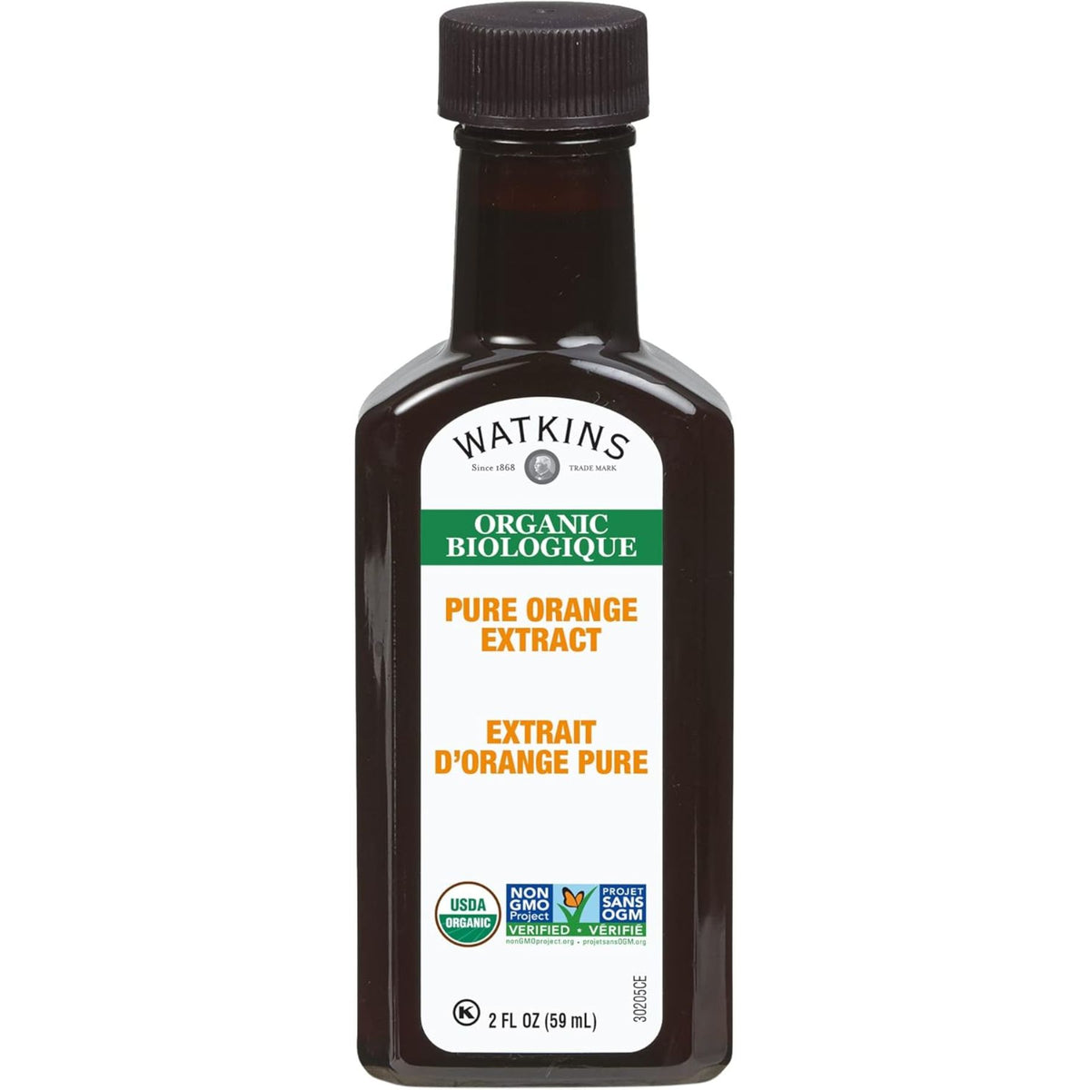 Watkins Organic Pure Orange Extract 59mL