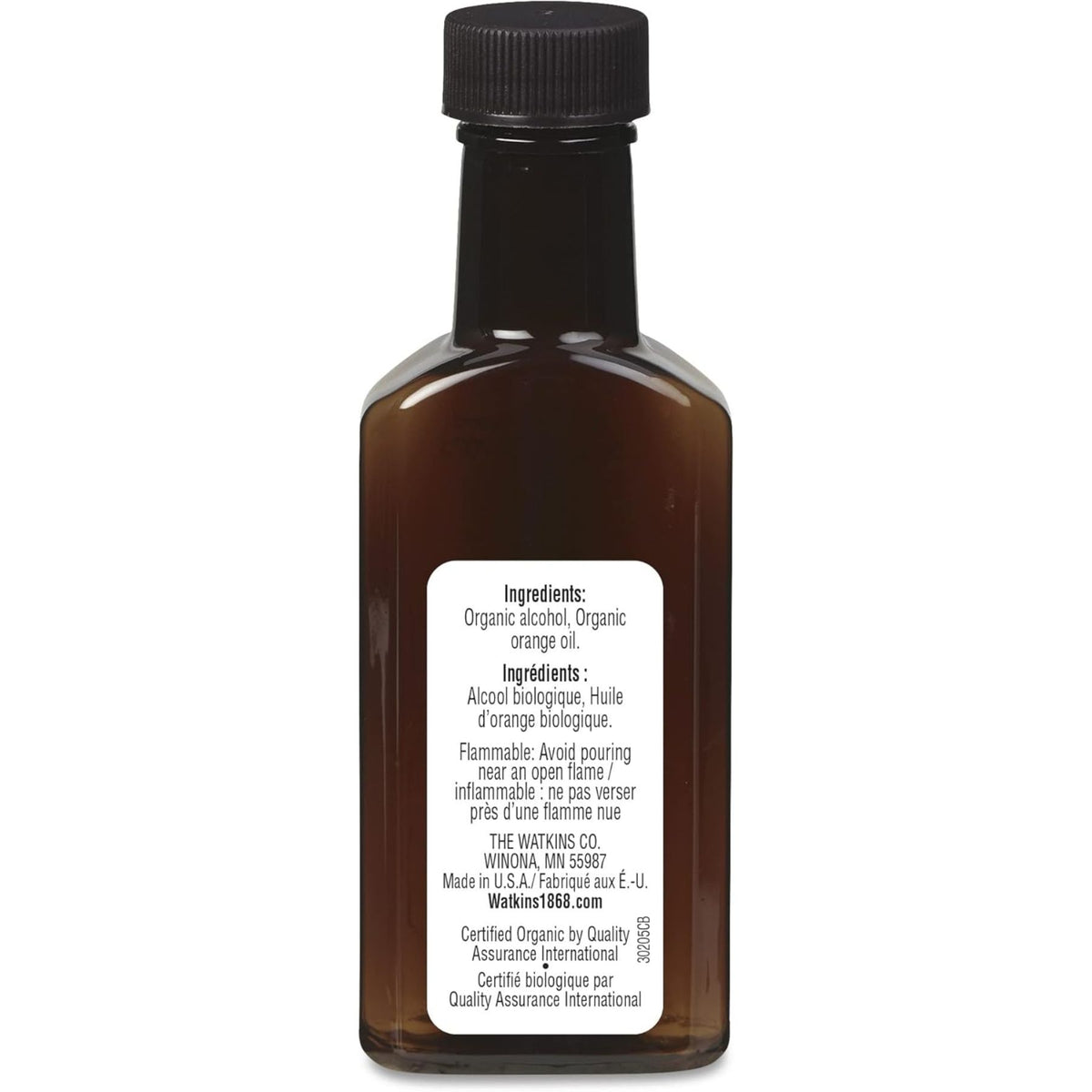 Watkins Organic Pure Orange Extract 59mL