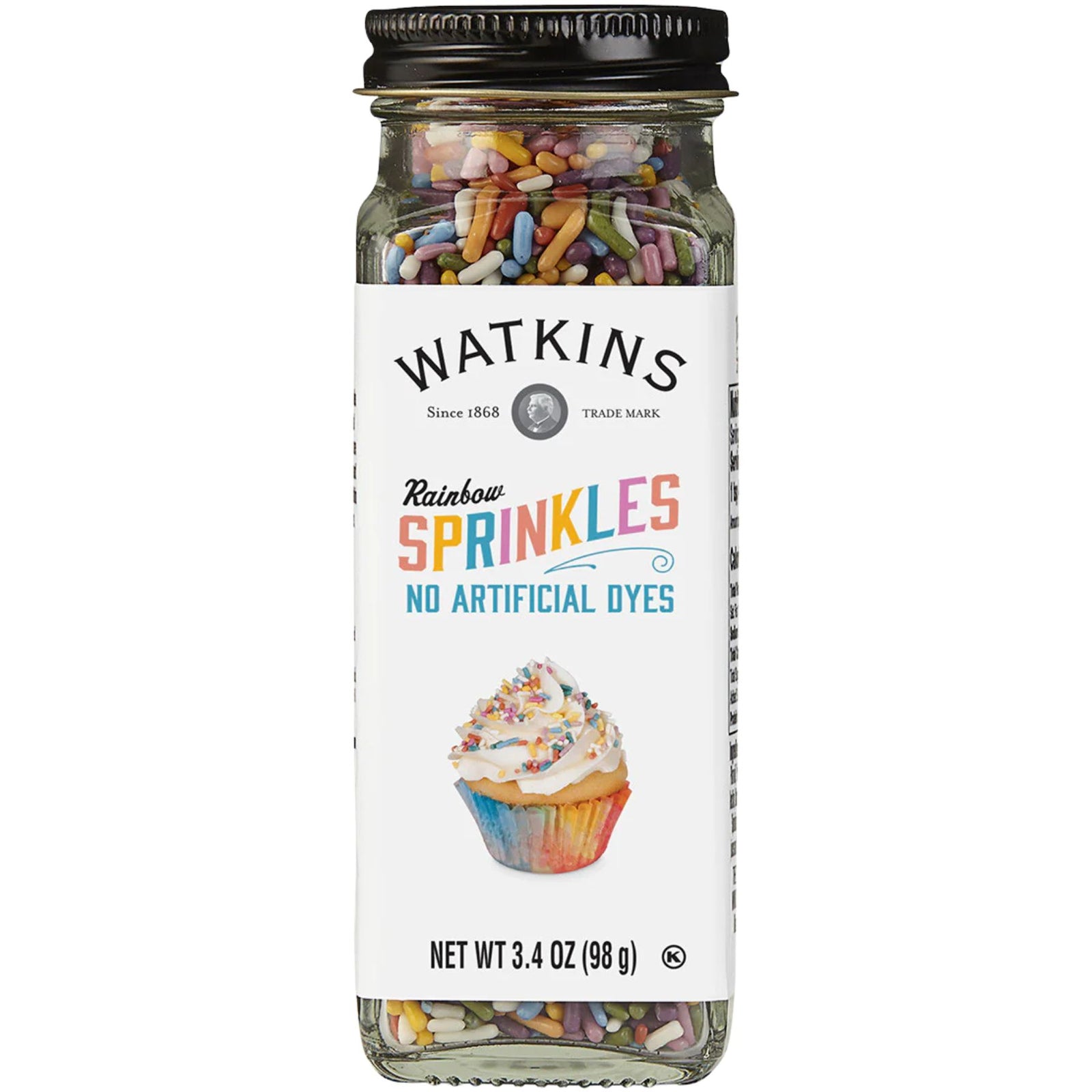Watkins Rainbow Decorating Sprinkles 98g