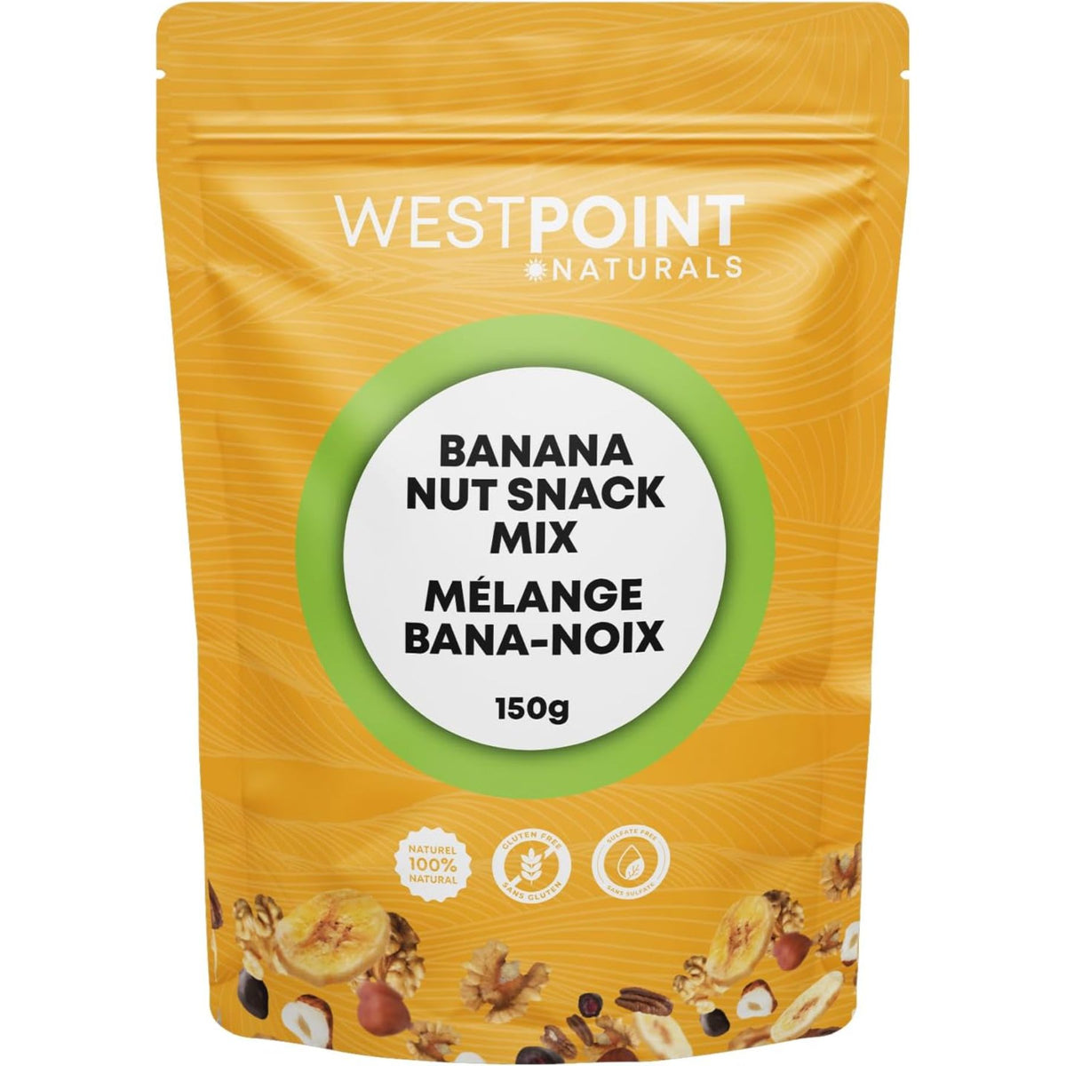 Westpoint Naturals Banana Nut Snack Mix 150g