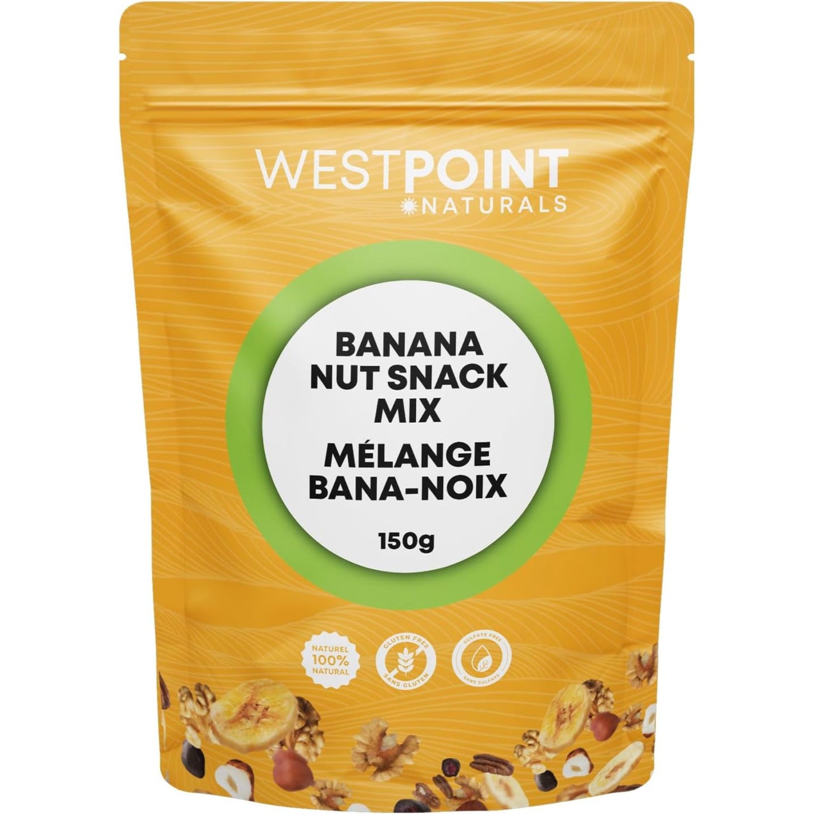 Westpoint Naturals Banana Nut Snack Mix 150g