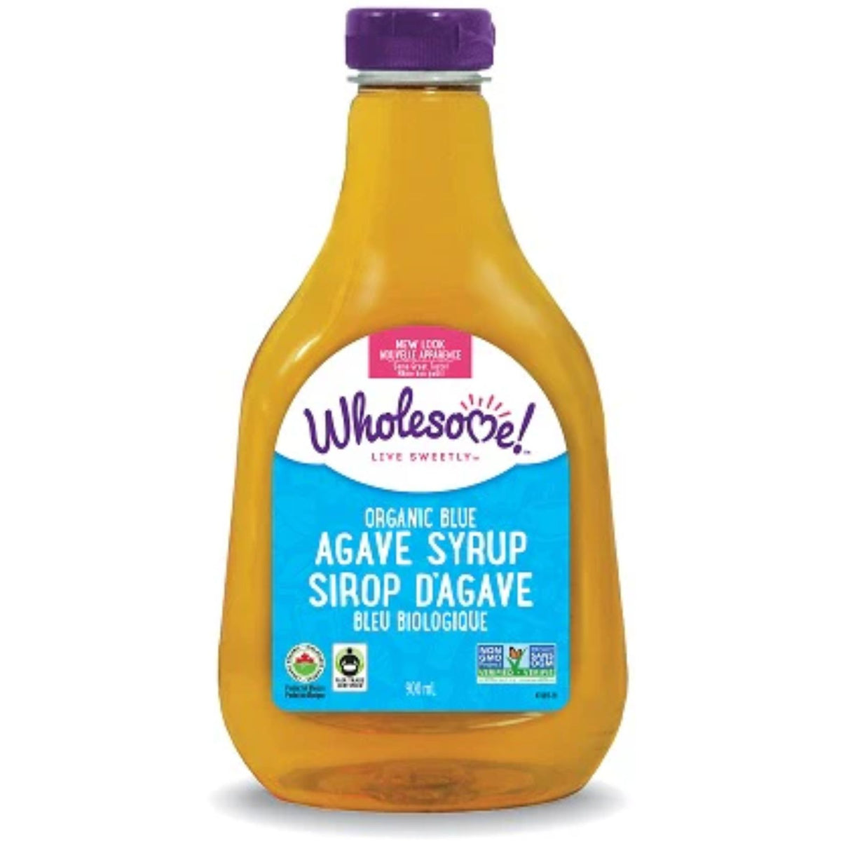 Wholesome Sweeteners Organic Blue Agave Syrup 900ml