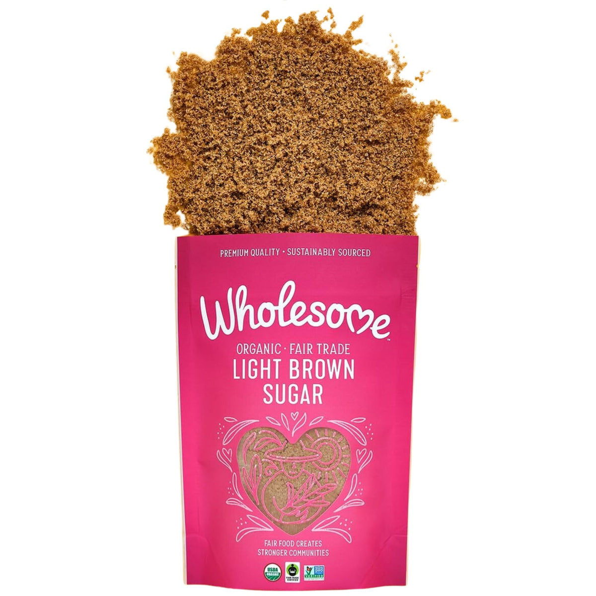 Wholesome Sweeteners Organic Light Brown Sugar 680g