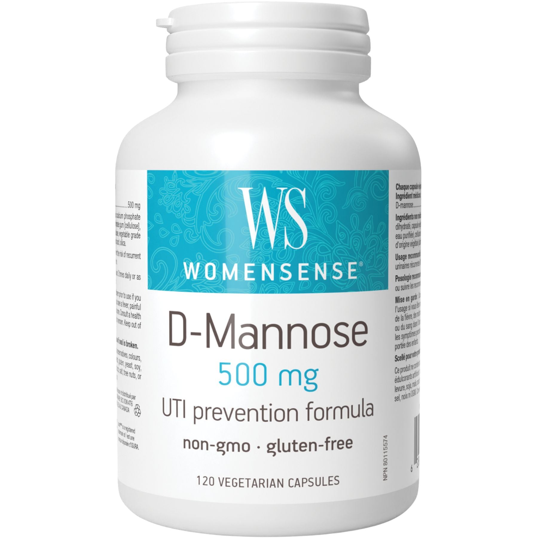 WomenSense D-Mannose Capsules 120s