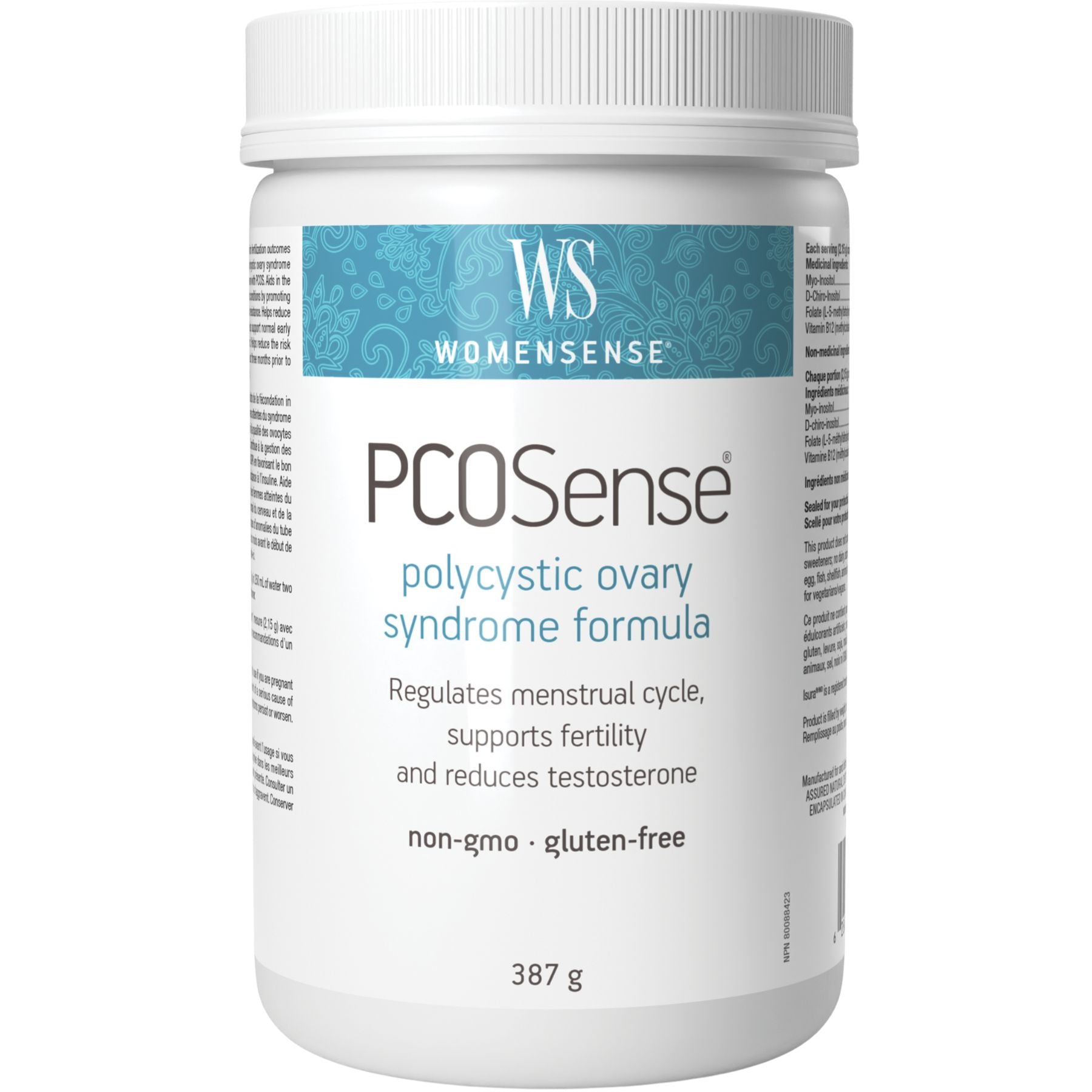 WomenSense PCOSense polycystic ovary syndrome formula Powder 387g